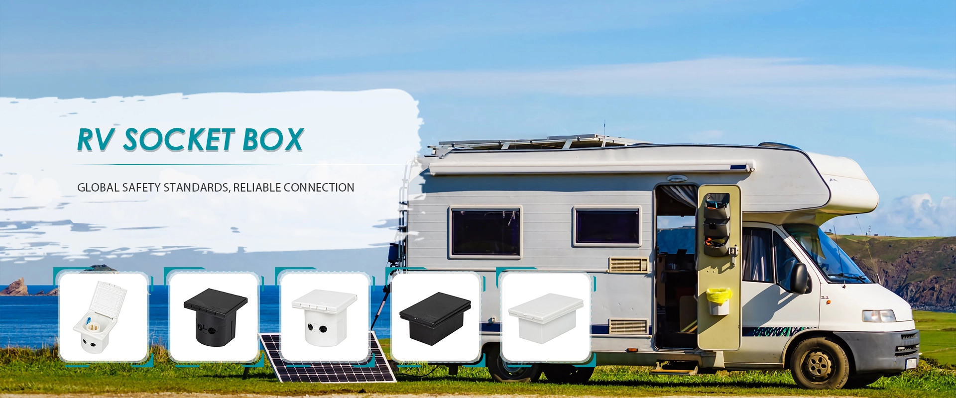 RV Socket Box Pabrik